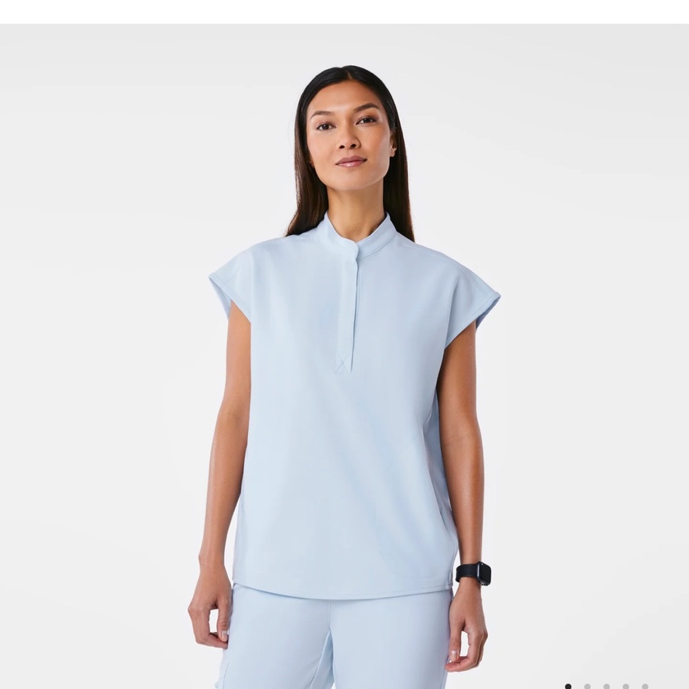 XL Figs scrub set light blue